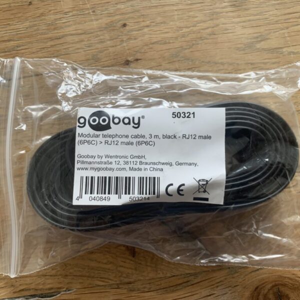 P1 kabel, 3 mtr